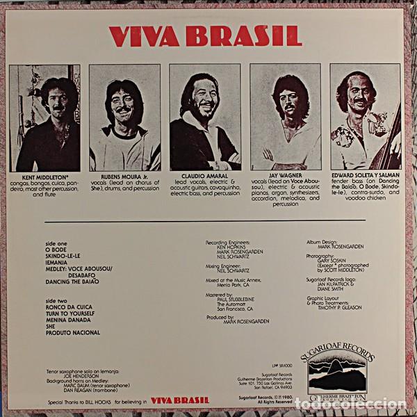 Discos de vinilo: Viva Brasil &ndash; Viva Brasil - Foto 2