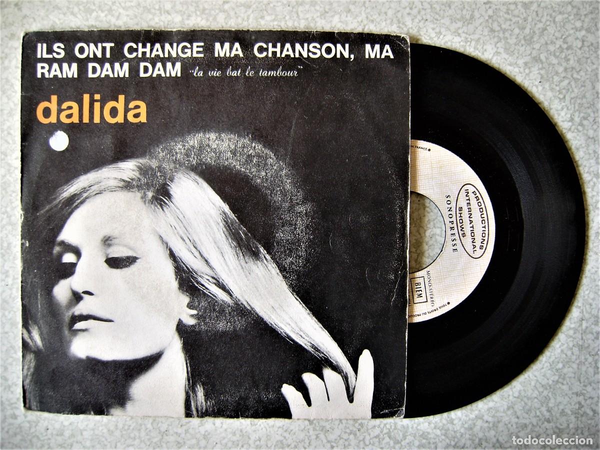 Discos de vinilo: DALIDA. ILS 0NT CHANGE MA CHANSON,MA + 1 - Foto 1