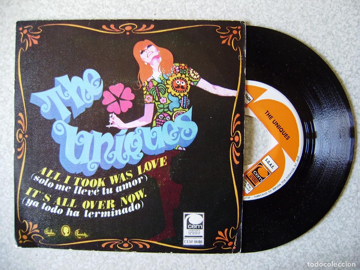 Discos de vinil: THE UNIQUES.ALL I TOOK WAS LOVE + 1