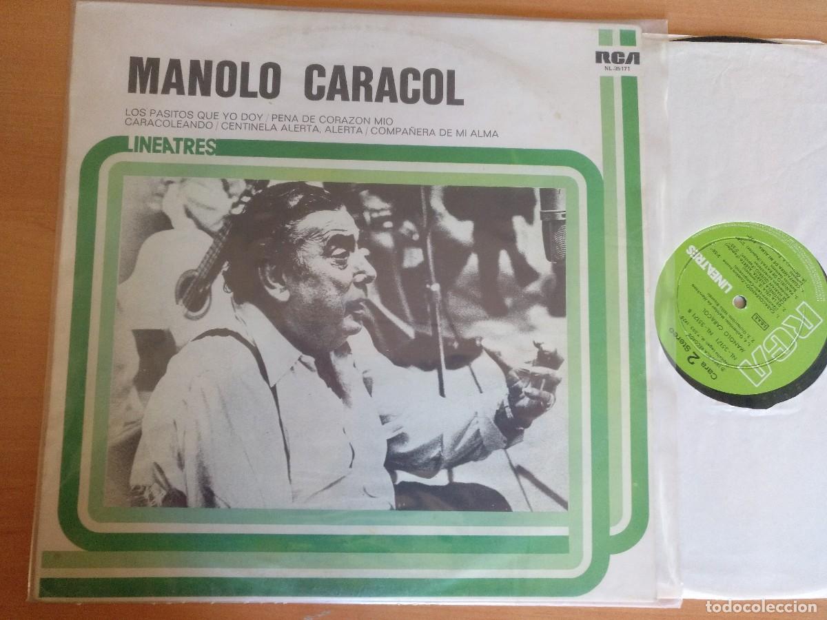 Discos de vinilo: MANOLO CARACOL LP - Foto 1