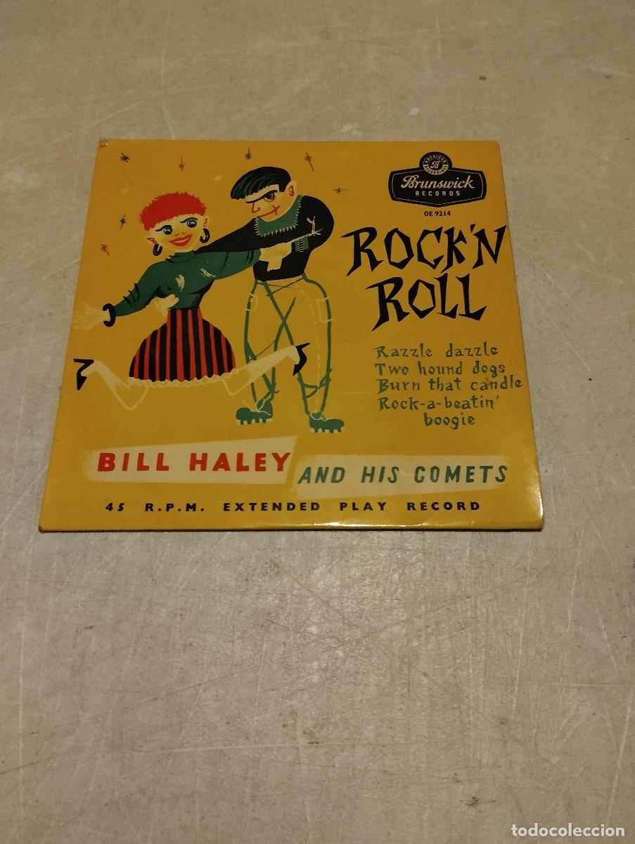 Discos de vinilo: Bill Halley EP Rockn Roll Uk. - Foto 1