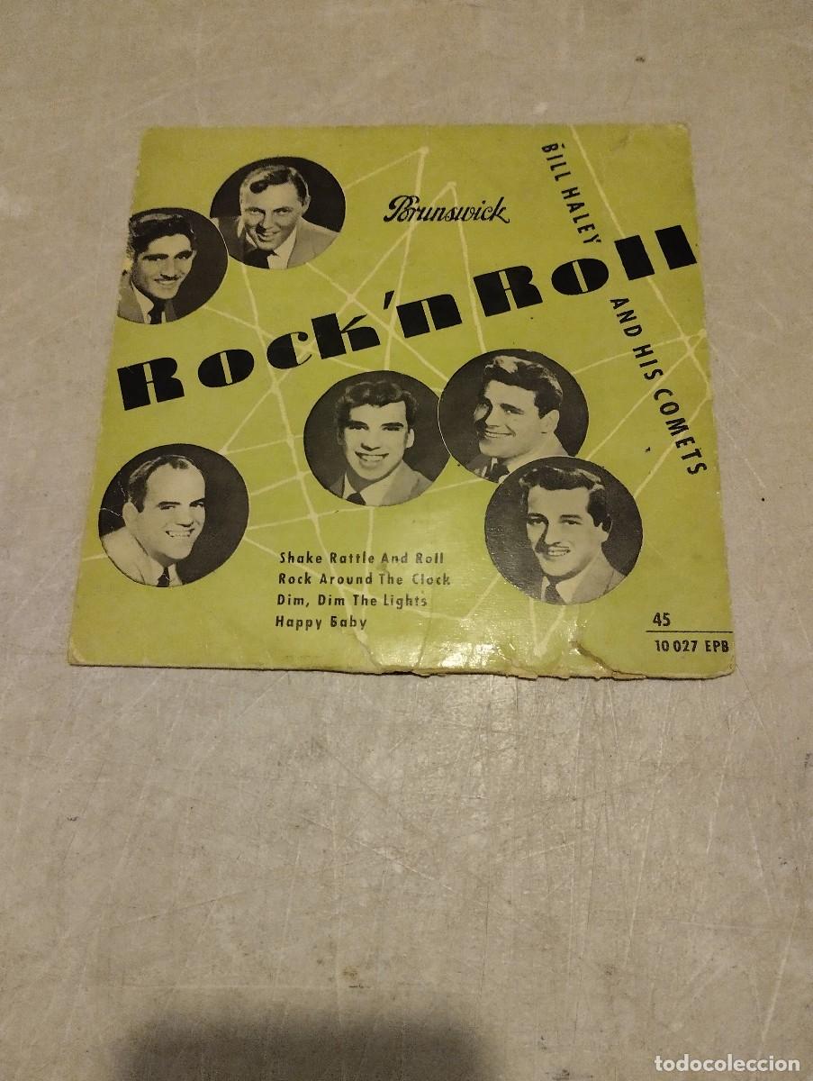 Discos de vinilo: Bill Halley EP Rockn Roll Esp. - Foto 1