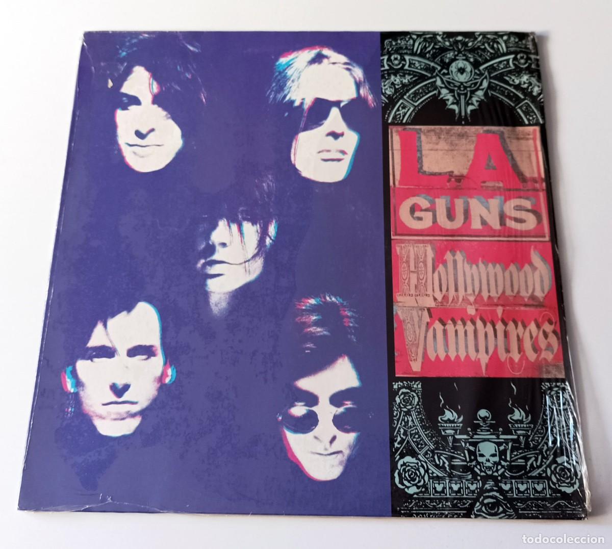 Discos de vinilo: LP L.A. GUNS - HOLLYWOOD VAMPIRES - Foto 1