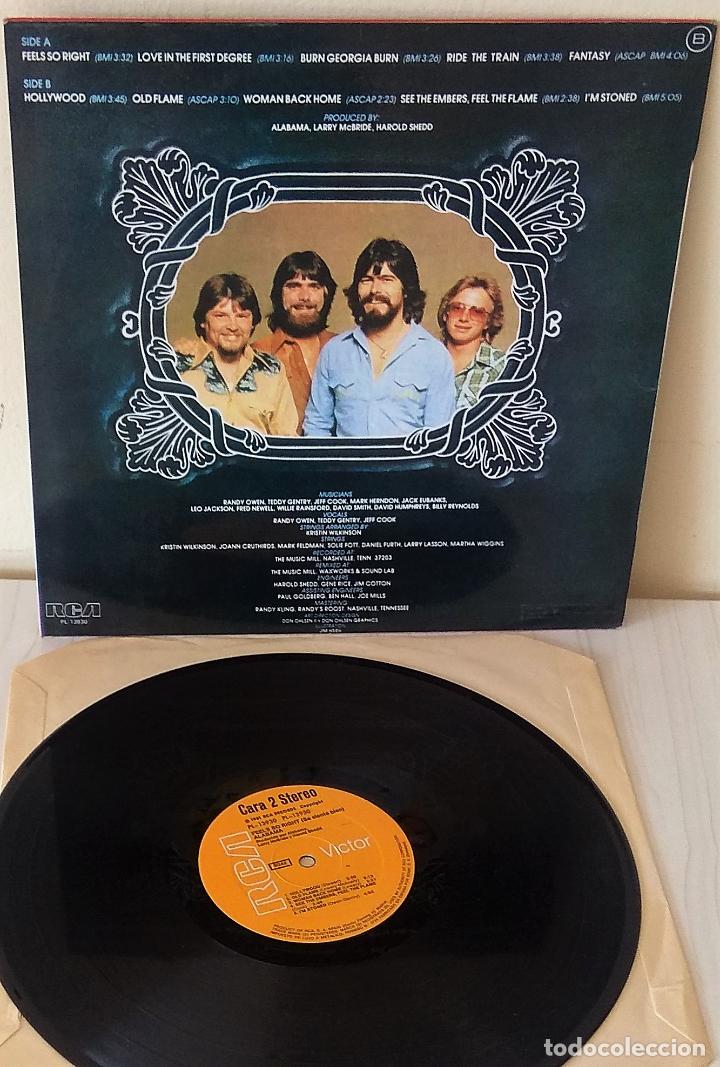 Discos de vinilo: ALABAMA - FEELS SO RIGHT RCA - 1981 - Foto 2