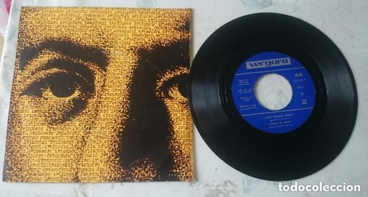 Discos de vinilo: Serrat LA LA LA en Italiano single vinilo - Foto 2