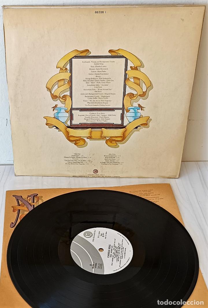 Discos de vinilo: CAROLE KING - WRAP AROUND JOY ODE - 1974 - Foto 2