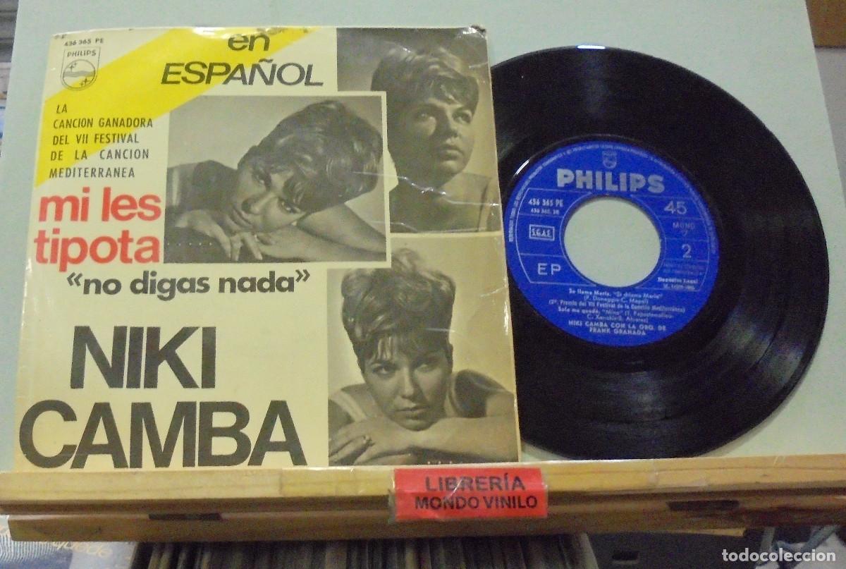Discos de vinilo: Niki Camba. Philips 1965, ref. 436 365 PE -- EP - Foto 1