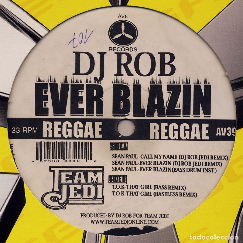 Discos de vinilo: Ever Blazin (12&rdquo; Maxi) - DJ Rob - Foto 1
