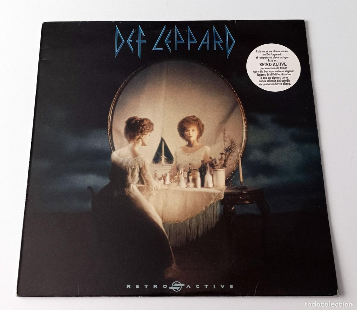 Discos de vinilo: LP DEF LEPPARD - RETRO ACTIVE - Foto 1