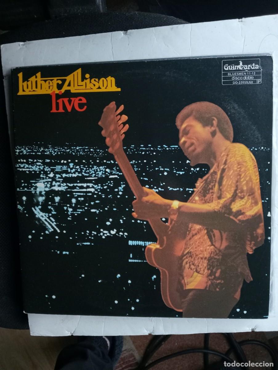 Discos de vinilo: luther allison live 1982 gatefold 2 lps - Foto 1