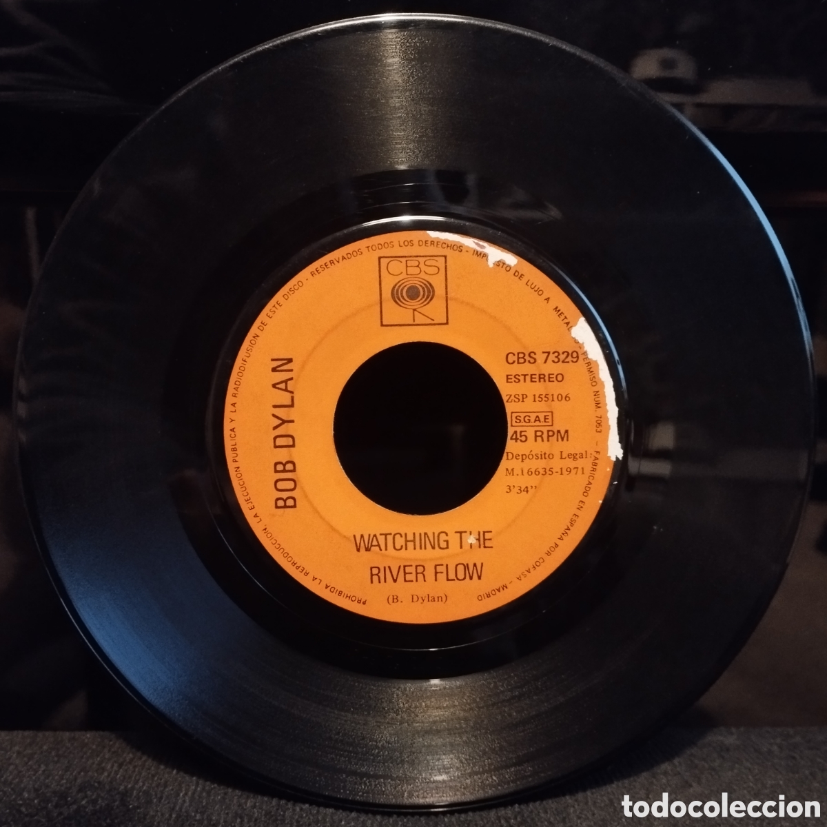 Discos de vinilo: Bob Dylan - watching The River Flow 1971 - Foto 1