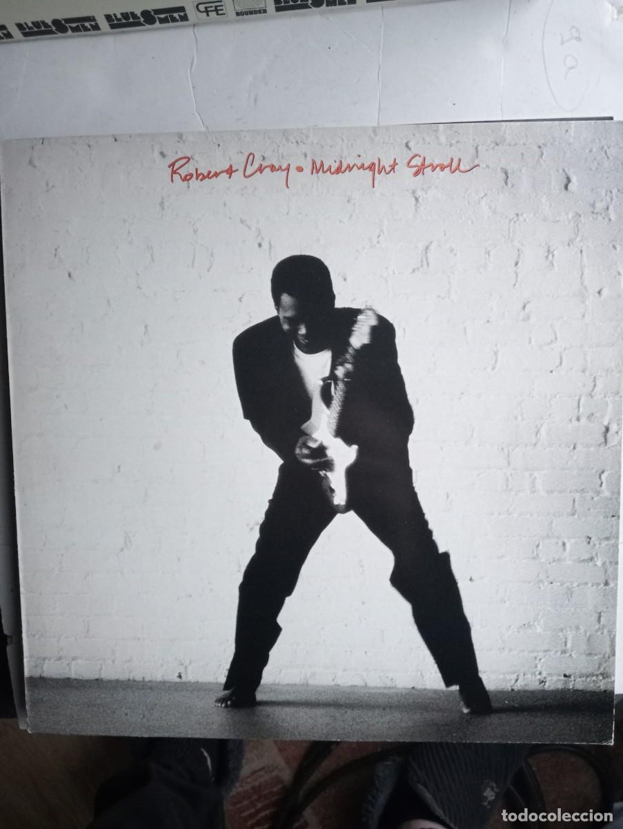 Discos de vinilo: robert cray midnight stroll 1990 insert lp - Foto 1