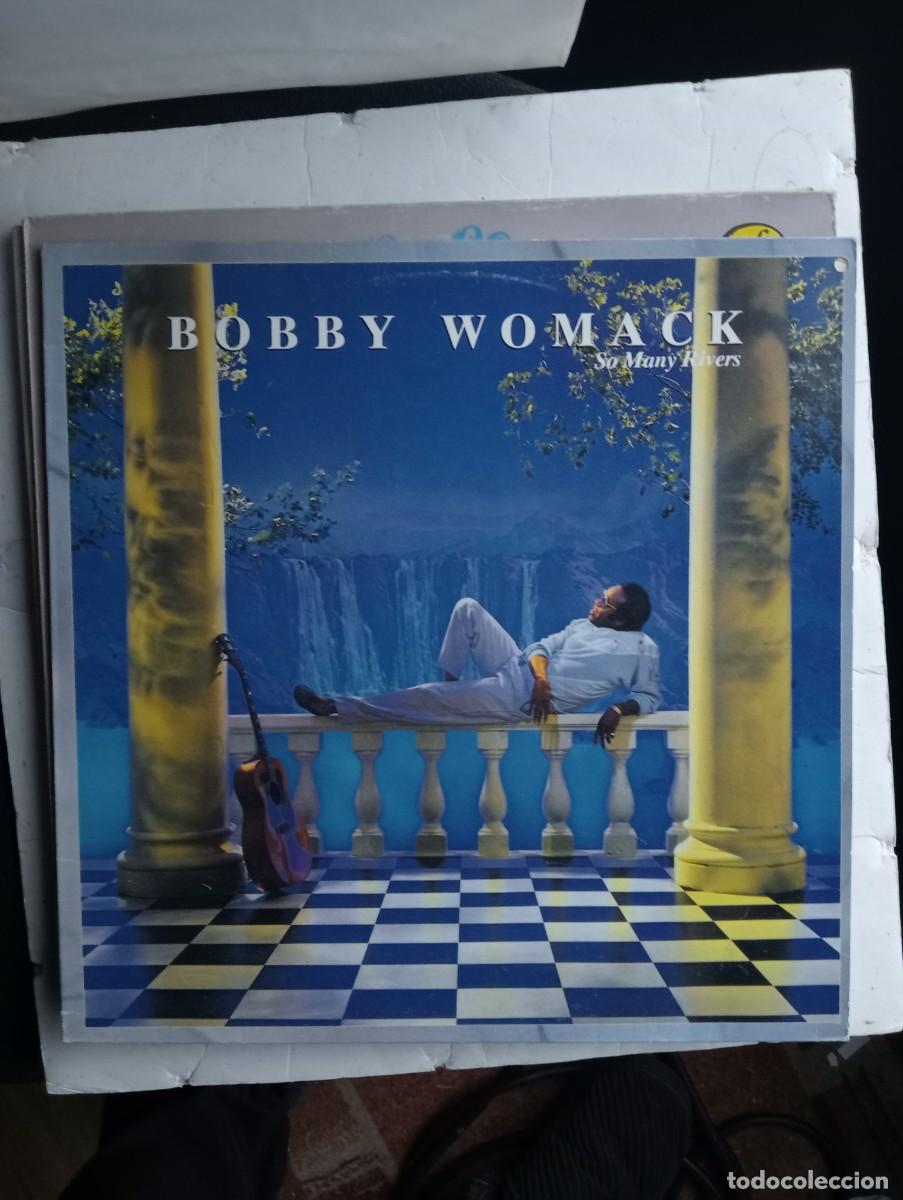 Discos de vinilo: bobby womack so many rivers 1985 lp - Foto 1