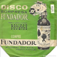 Discos de vinilo: DISCO SORPRESA FUNDADOR - MILA - 1967. Lote 387738574