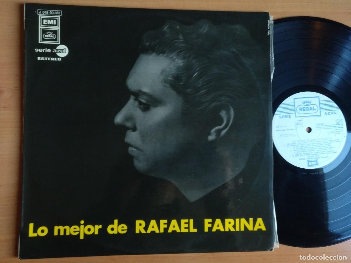 Discos de vinilo: LO MEJOR DE RAFAEL FARINA LP - Foto 1