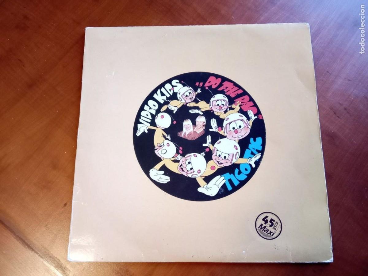 Discos de vinilo: LP VIDEO KIDS DO THE RAP 1985 - Foto 1