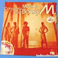 Discos de vinilo: ^ BONEY M. (SINGLE 1981) MALAIKA - CONSUELA BIAZ