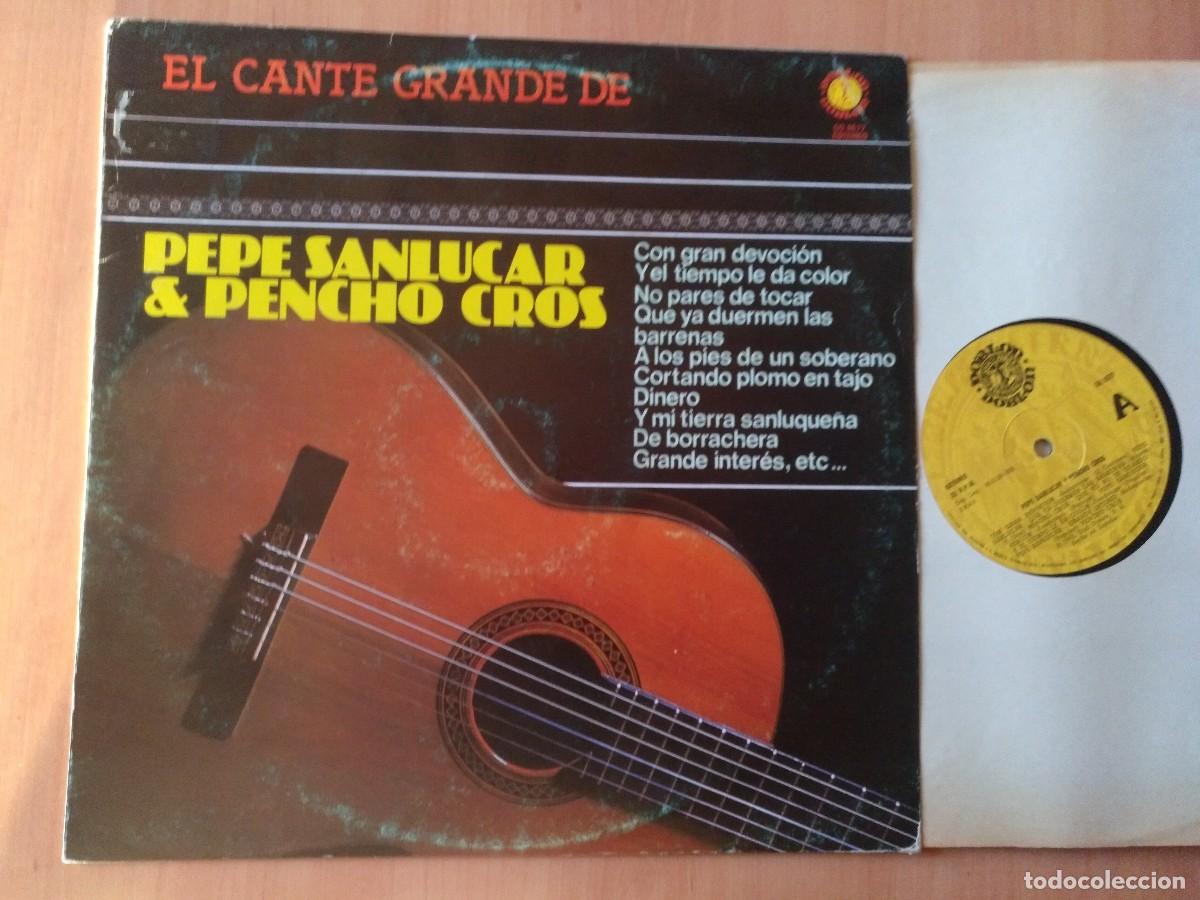 Discos de vinilo: PEPE SANLUCAR & PENCHO CROS LP - Foto 1