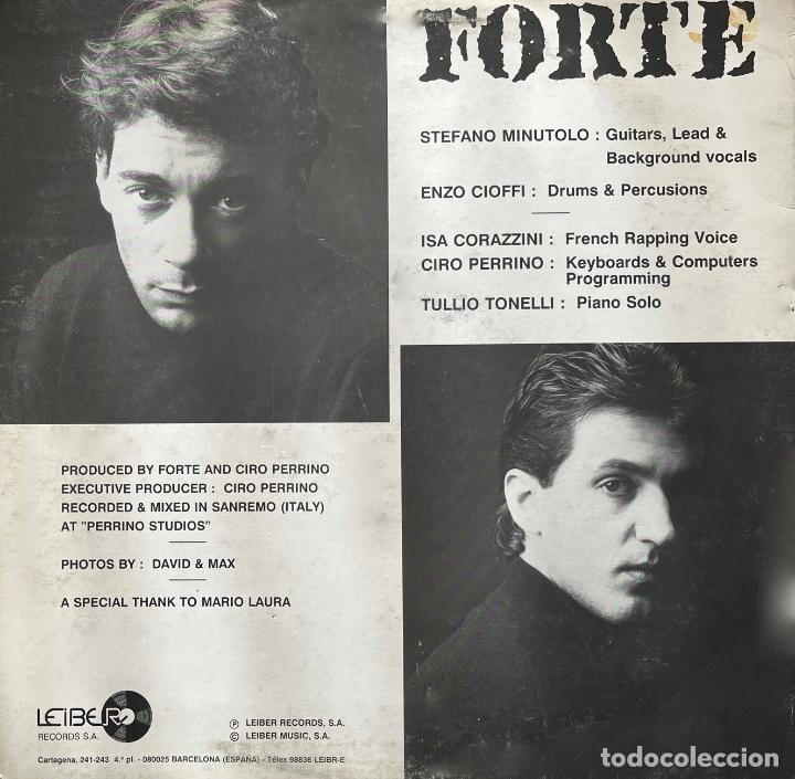 Discos de vinilo: FORTE, HEI - HOO. MAXI SINGLE ESPA&Ntilde;A 3 TEMAS - Foto 2