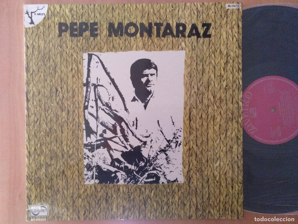 Discos de vinilo: PEPE MONTARAZ LP ABIERTO - Foto 1
