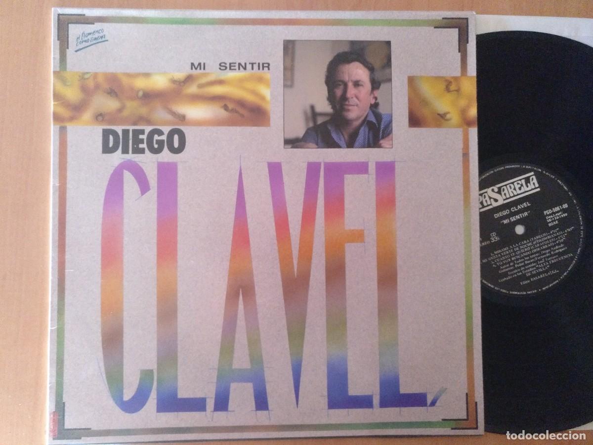 Discos de vinilo: DIEGO CLAVEL . MI SENTIR . LP - Foto 1