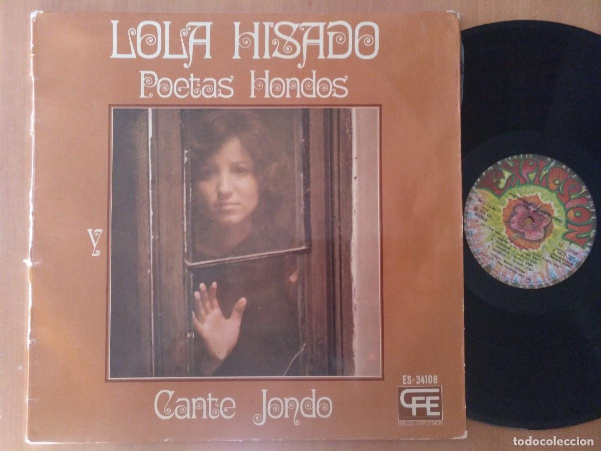 Discos de vinilo: LOLA HISADO . POETAS HONDOS LP