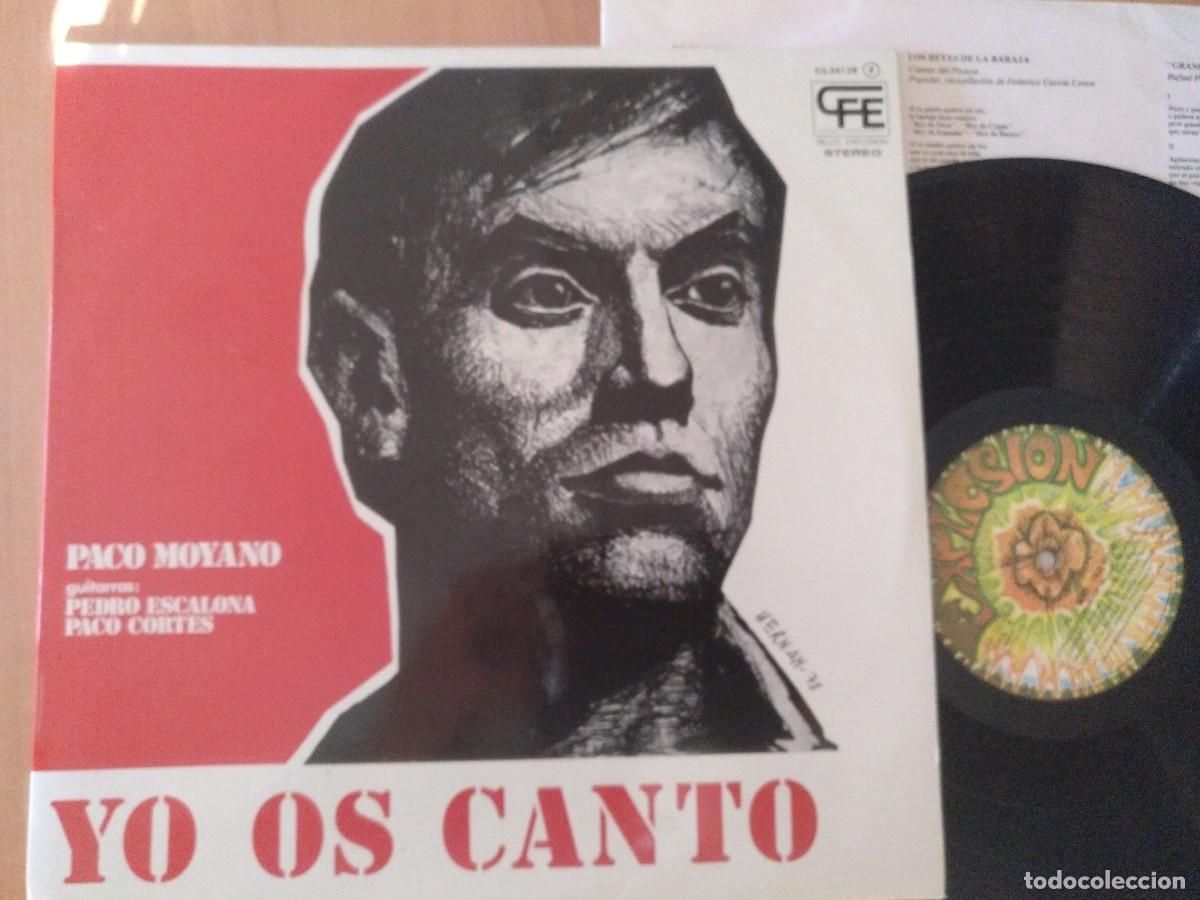 Discos de vinilo: PACO MOYANO YO OS CANTO LP - Foto 1
