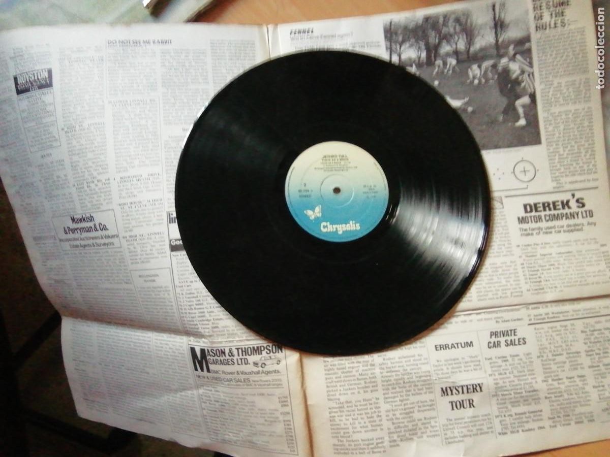 Discos de vinilo: Thick as a brick. LP Jethro Tull a&ntilde;o 1979 - Foto 4