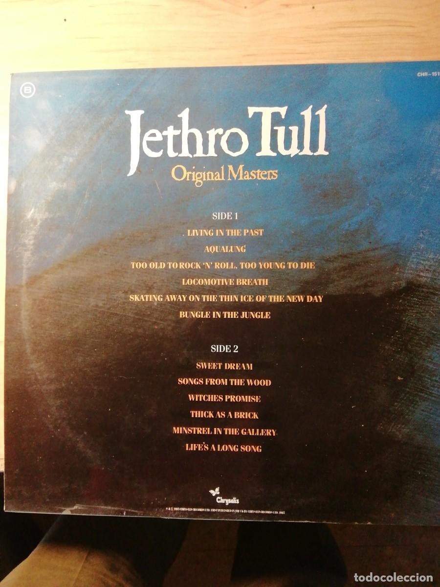 Discos de vinilo: LP de vinilo de Jethro Tull, &rdquo;Original Master&rdquo;. Original 1983 - Foto 2