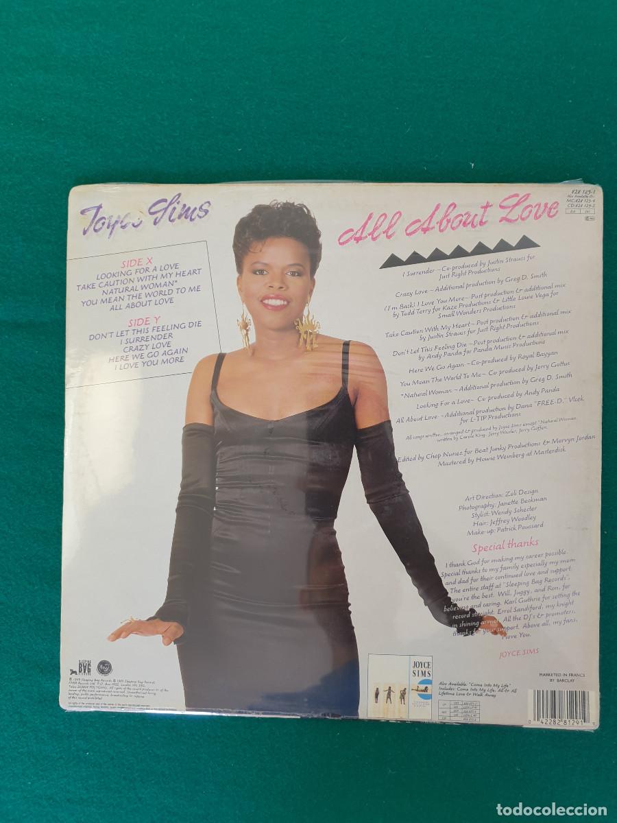 Discos de vinilo: Joyce Sims &ndash; All About Love - Foto 2