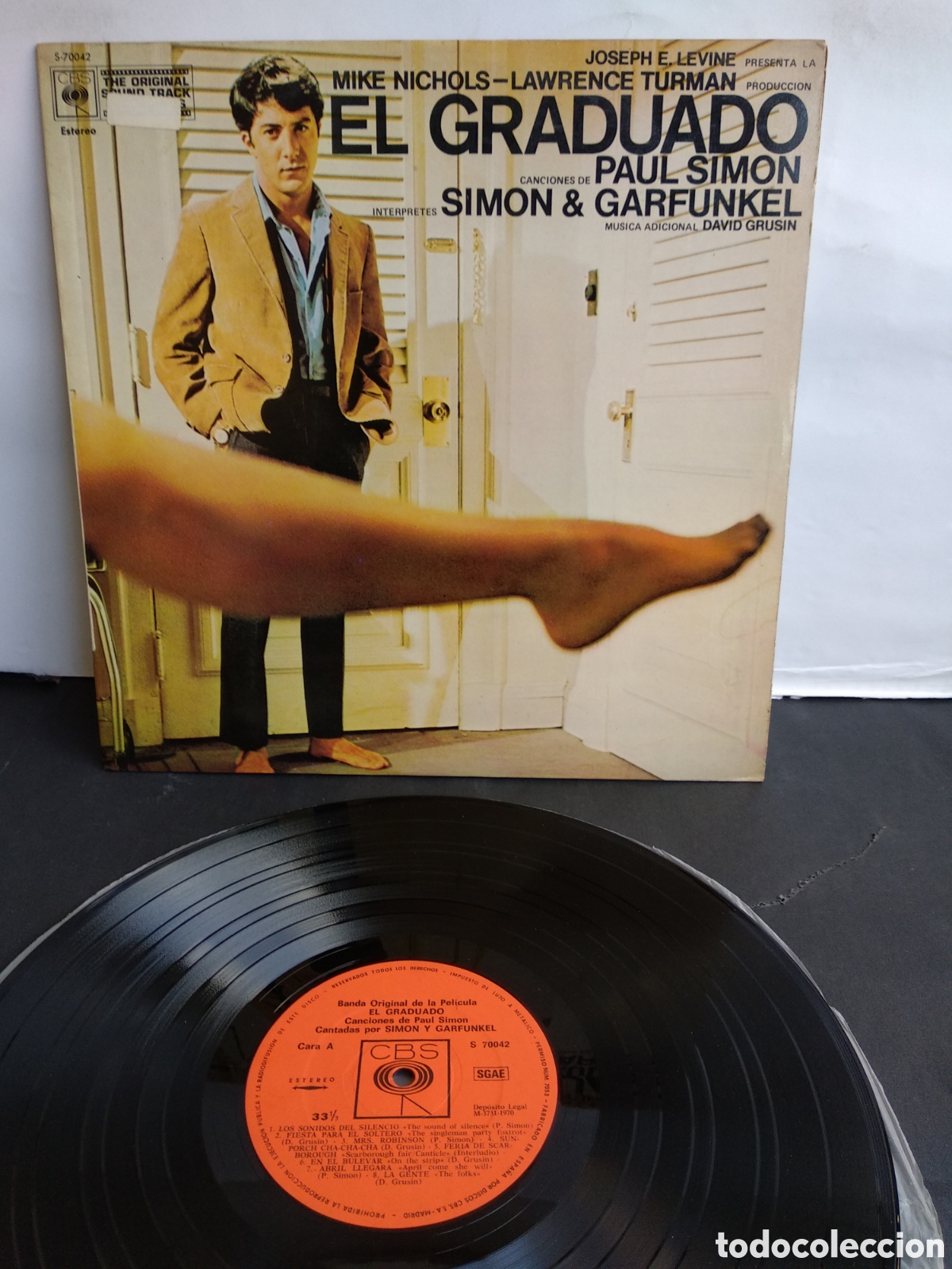 Discos de vinilo: *EL GRADUADO, SPAIN, CBS, 1970, X.2 - Foto 1