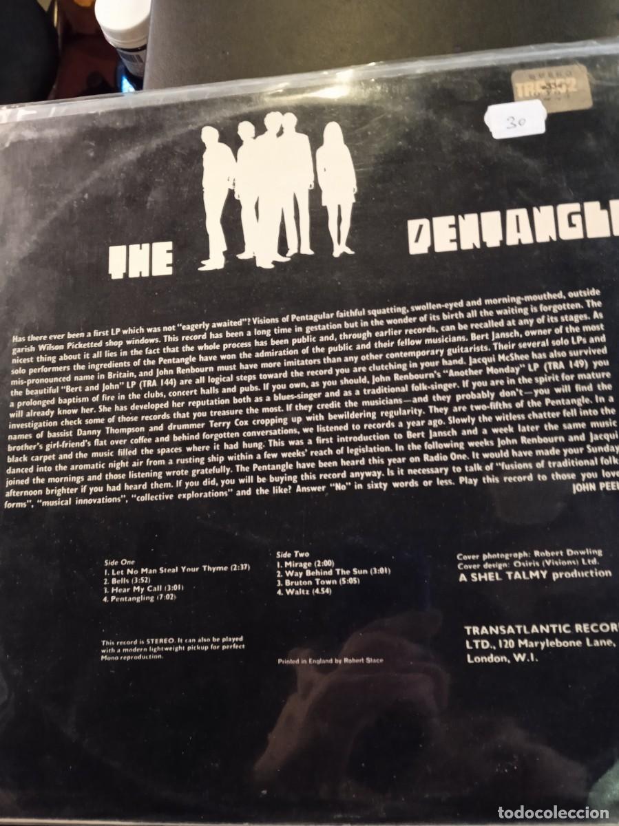 Discos de vinilo: THE PENTANGLE- PRIMER LP UK - Foto 2
