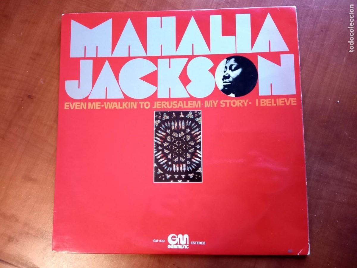 Discos de vinilo: LP MAHALIA JACKSON - EVEN ME - 1976 - Foto 1