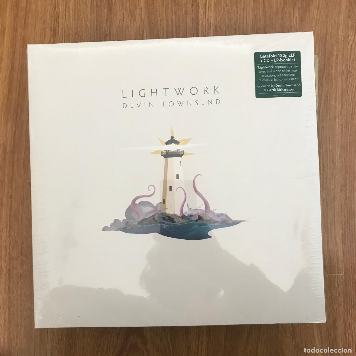 Discos de vinilo: DEVIN TOWNSEND - LIGHTWORK - LP DOBLE + CD INSIDE OUT 2022 NUEVO - Foto 1