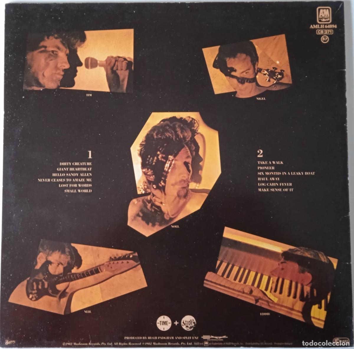 Discos de vinilo: Split enz&hellip;time tide.. (A&M Records 1982) Europe. Pop rock. - Foto 2