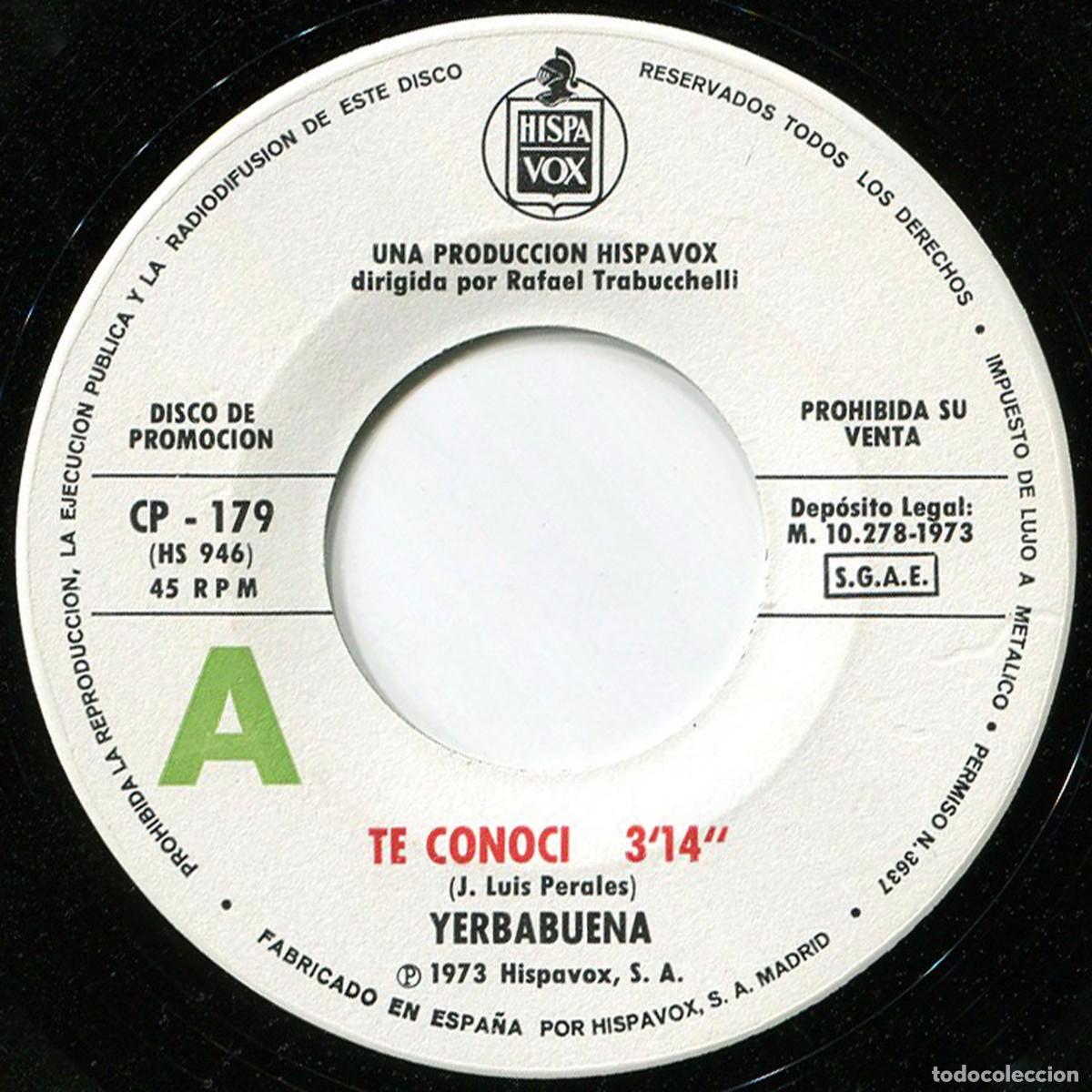 Discos de vinilo: Yerbabuena - Foto 3