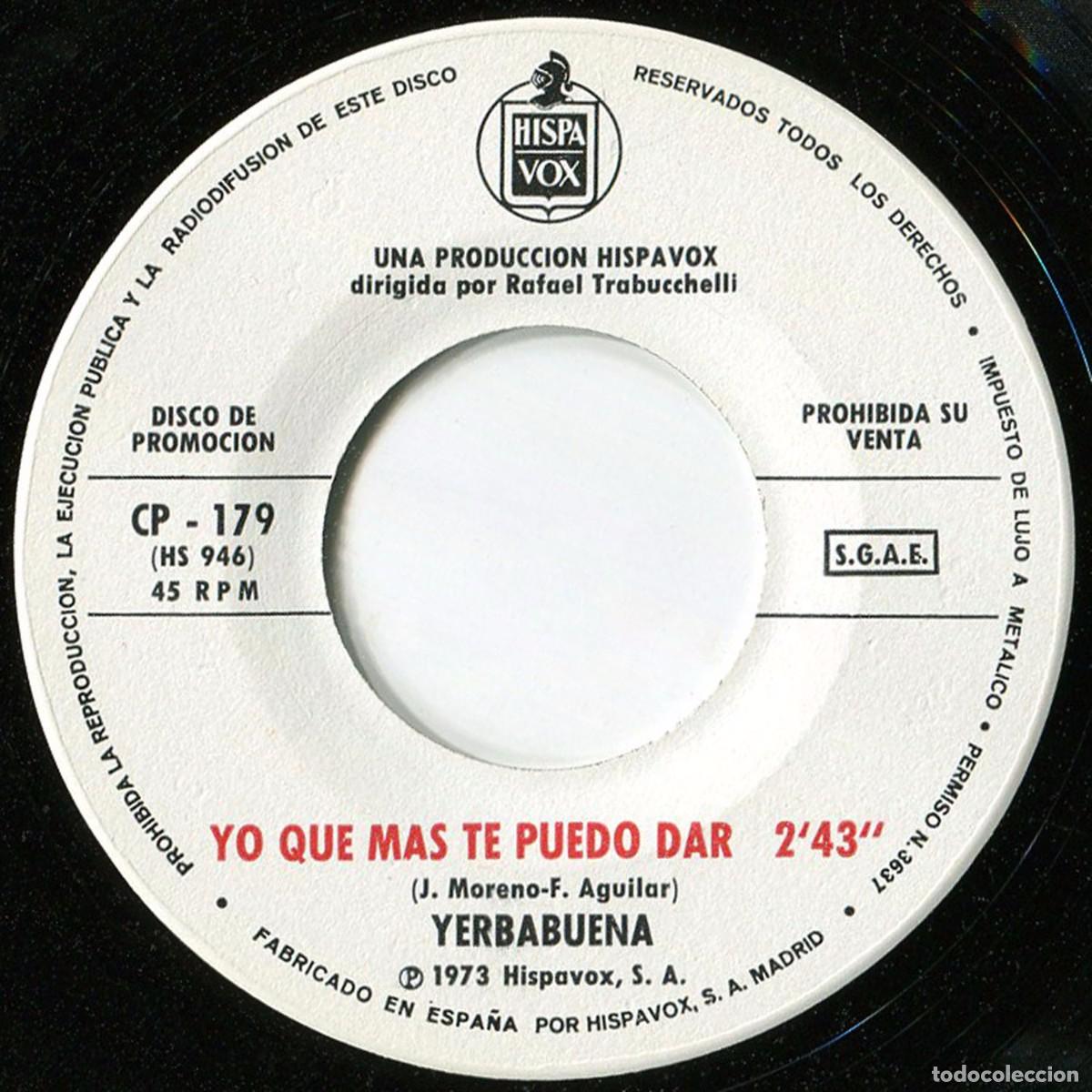 Discos de vinilo: Yerbabuena - Foto 4