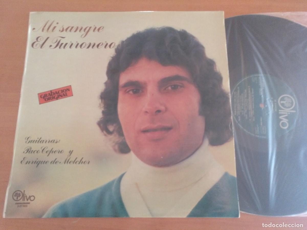 Discos de vinilo: EL TURRONERO LP MI SANGRE - Foto 1