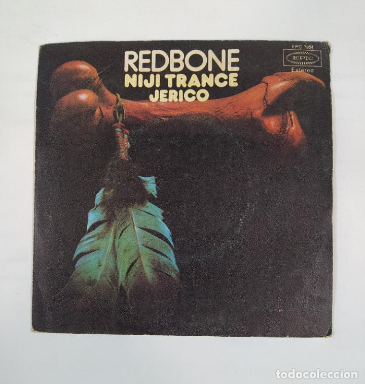 Discos de vinilo: REDBONE. NIJI TRANCE JERICO. SINGLE. TDKDS18D - Foto 1