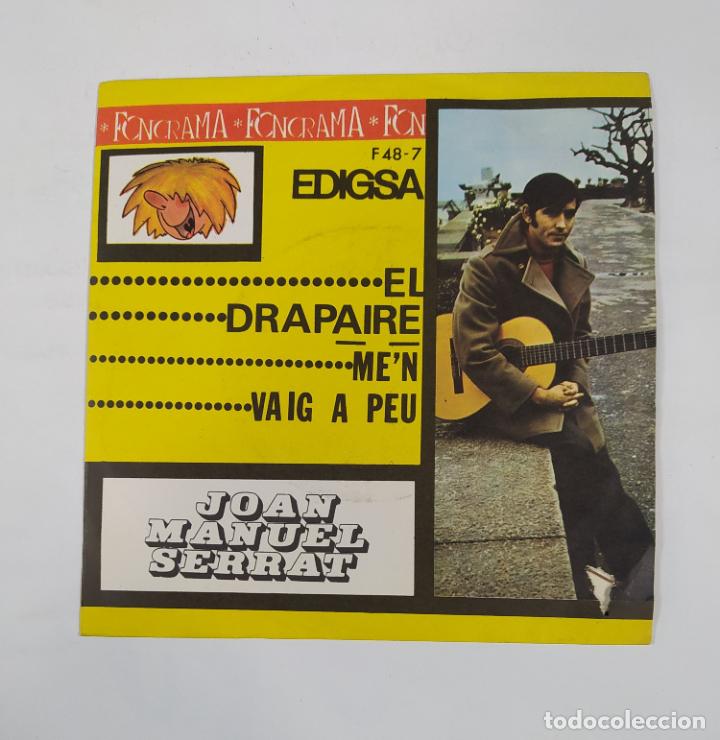 Discos de vinilo: JOAN MANEUL SERRAT. EL DRAPAIRE. SINGLE. TDKDS28B - Foto 1