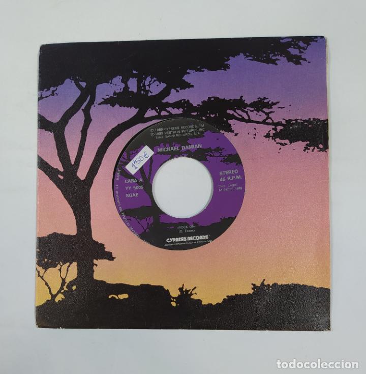 Discos de vinilo: MICHAEL DAMIAN. ROCK ON. SINGLE. TDKDS28D - Foto 1