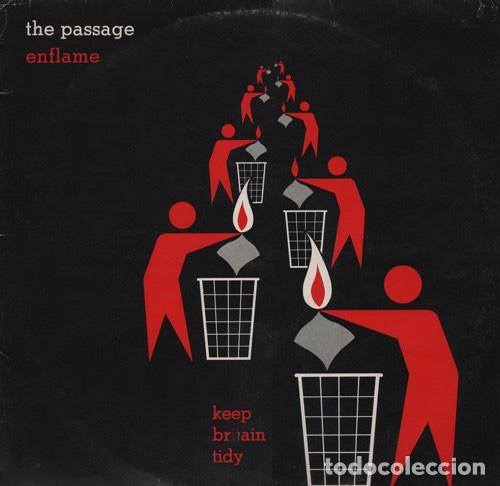 Discos de vinilo: PASSAGE - ENFLAME LP PDO 1983 SYNTH POP NEW WAVE - Foto 1