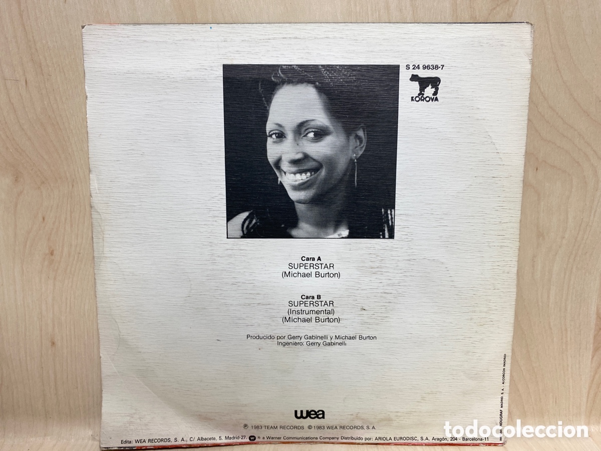 Discos de vinilo: Lydia Murdock - Superstar (7&rdquo;, Single) - Foto 2