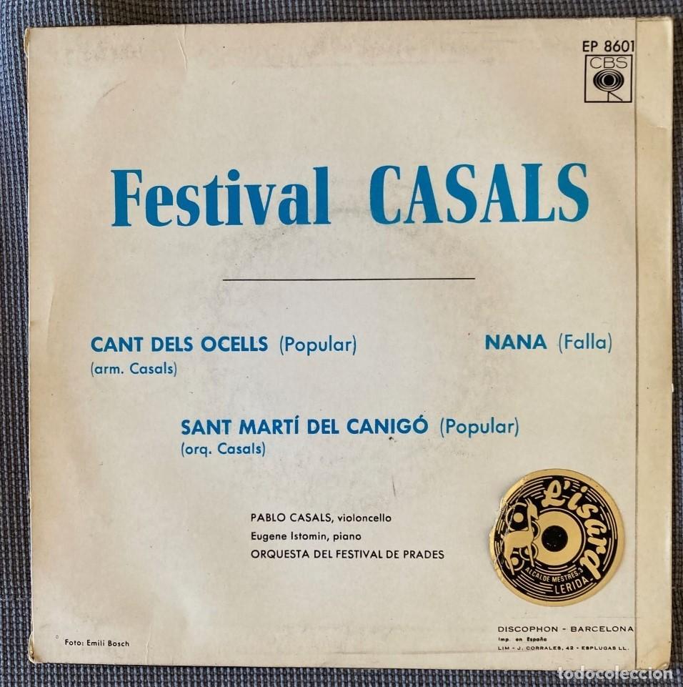 Discos de vinilo: Pau Casals. El Cant Dels Ocells - Foto 2
