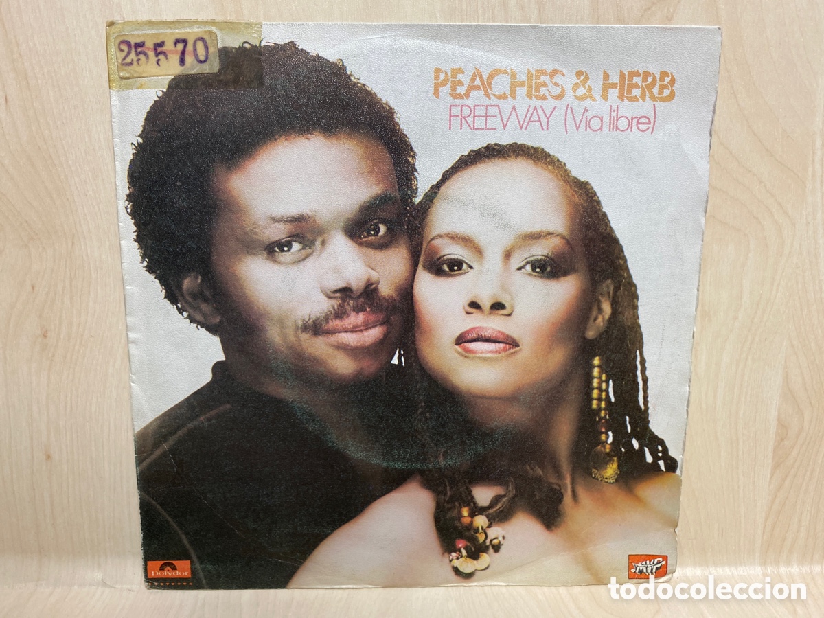 Discos de vinilo: Peaches & Herb - Freeway = Via Libre (7&rdquo;, Single) - Foto 1