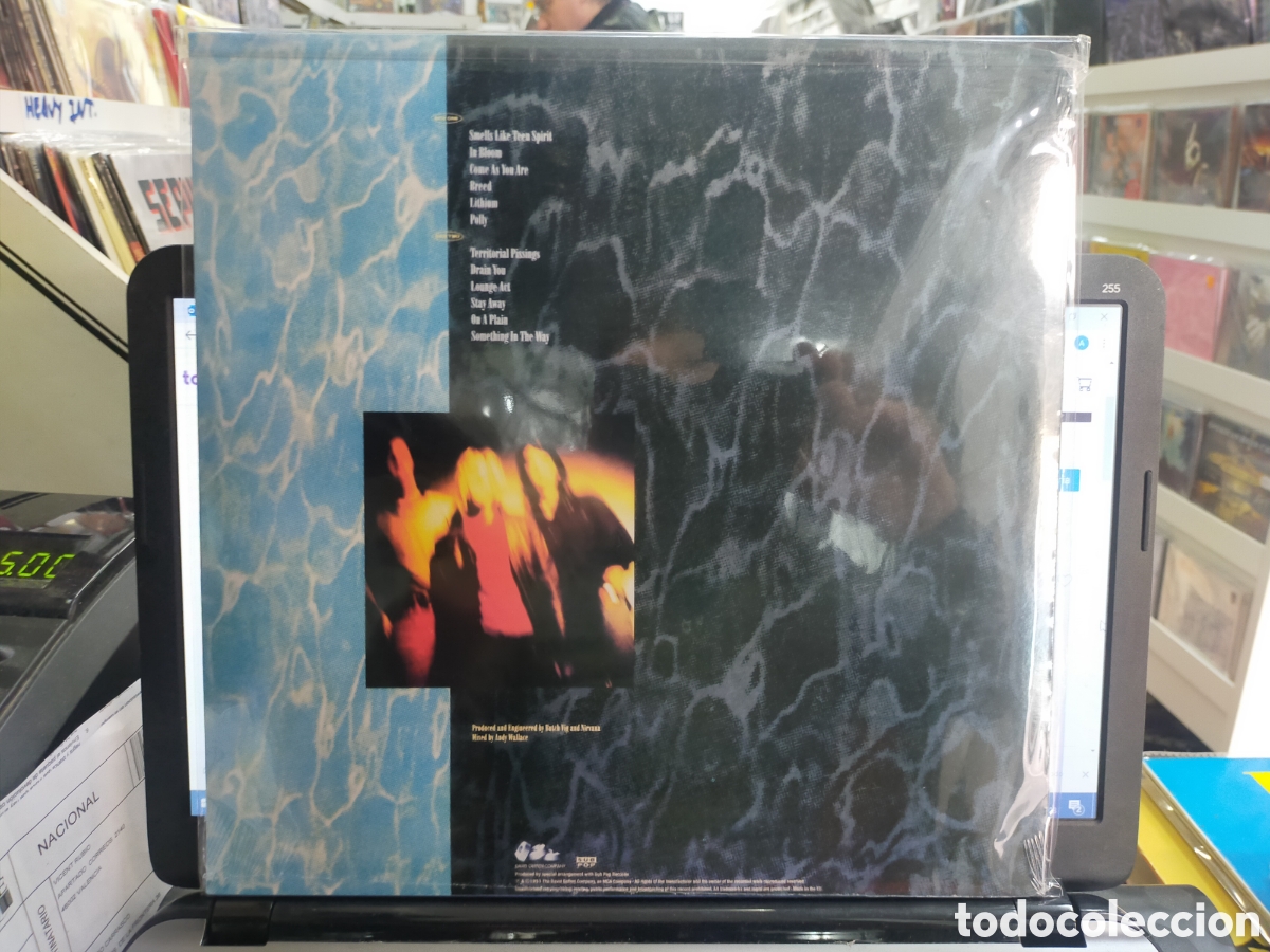Discos de vinilo: Nirvana LP picture disc nevermind precintado - Foto 2