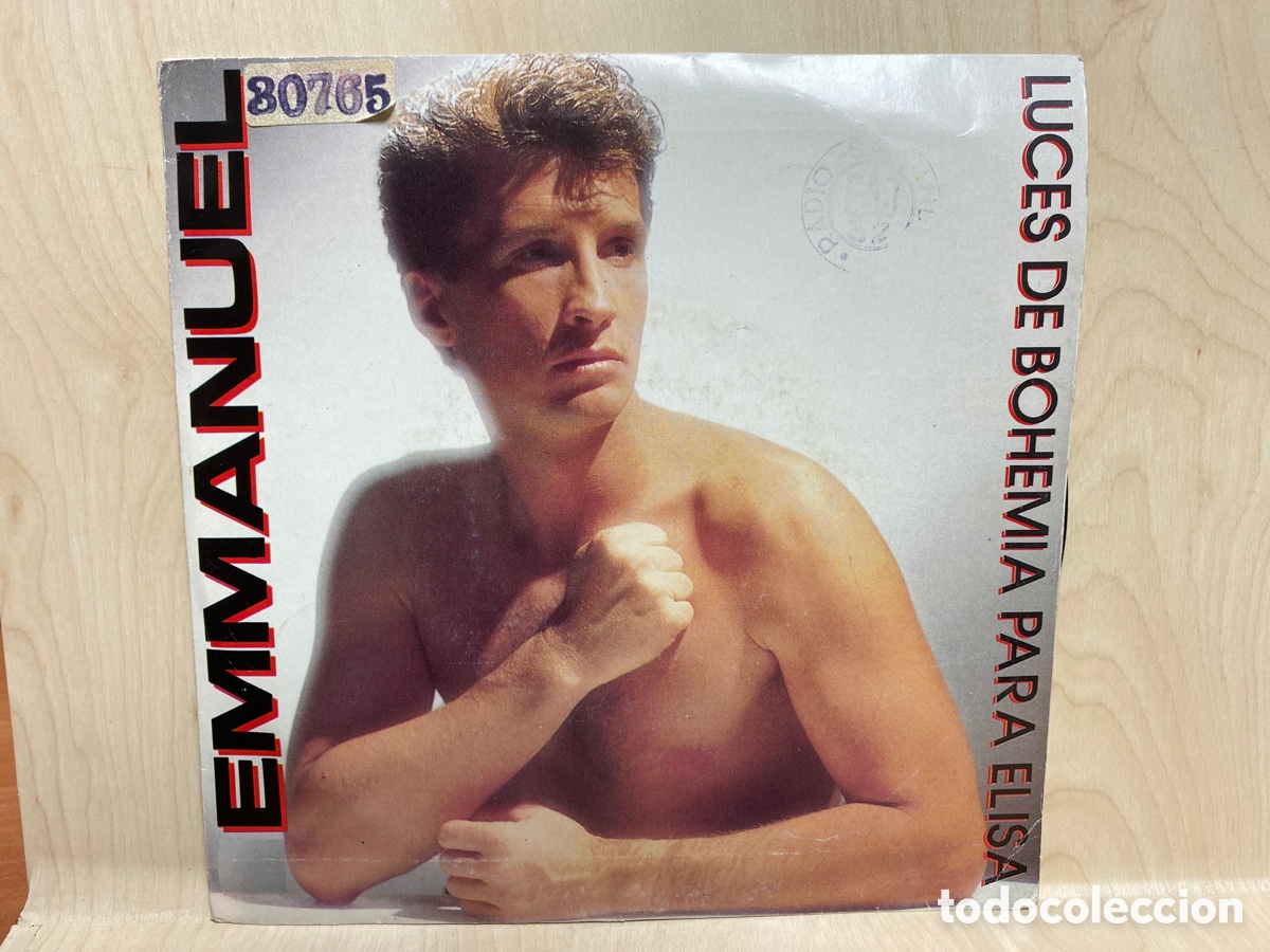 Discos de vinilo: Emmanuel - Luces De Bohemia Para Elisa (7&rdquo;, Single) - Foto 1