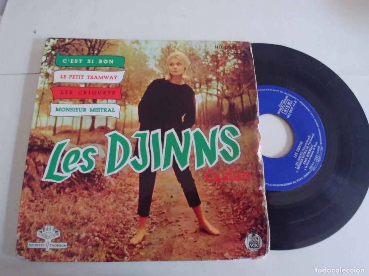 Discos de vinilo: LES DJINNS-EP C&acute;EST SI BON +3 - Foto 1