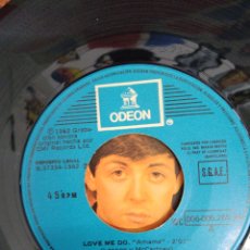 Discos de vinilo: THE BEATLES: LOVE ME DO SPAIN SINGLE PROMOCIONAL- 1982-10C 006-005265 M-RAREZA COLECCION