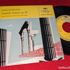 Discos de vinilo: MUNICH FRITZ LEHMANN TSCHAIKOWSKY CAPRICHO ITALIANO OP.45 7 EP 1958 DEUTSCHE ESPAÑA SPAIN